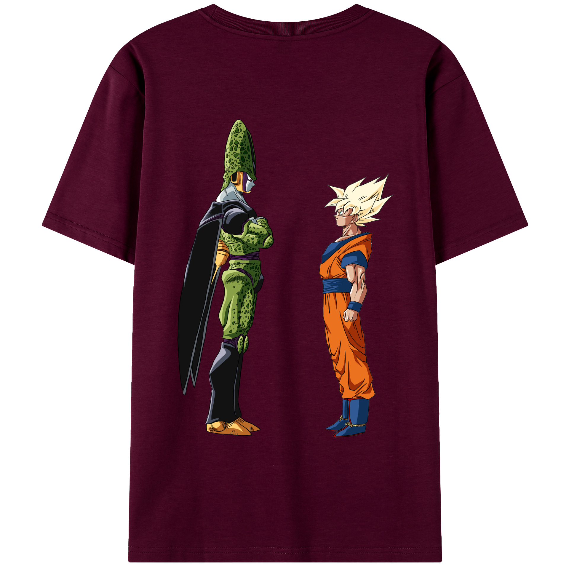 （画像用） ドラゴンボール DRAGON BALL レディース半袖Tシャツ(バックプリント)